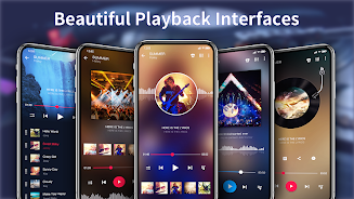 Music Player - Colorful Themes ဖန်သားပြင်ဓာတ်ပုံ 1