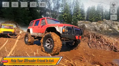 Offroad Driving Jeep Simulator zrzut ekranu 2