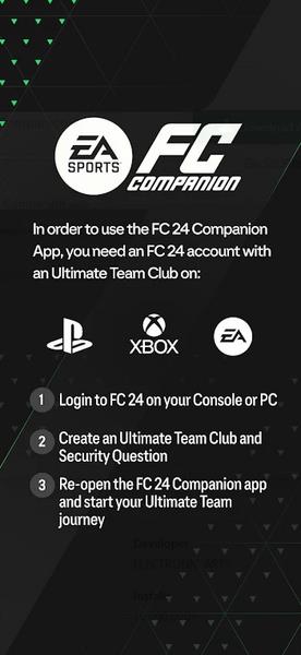 EA SPORTS™ FC 24 Companion Capture d'écran 1