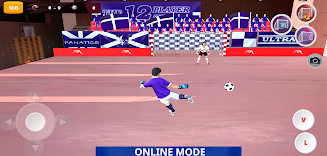 Goalie Wars Football Indoor ảnh chụp màn hình 1