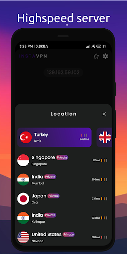 Insta VPN Fast VPN: Secure VPN Скриншот 4