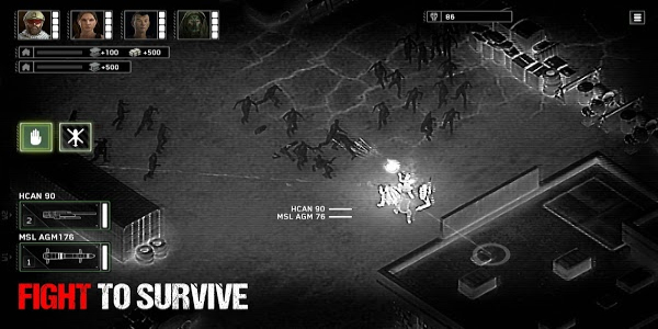 Screenshot Zombie Gunship Survival 1