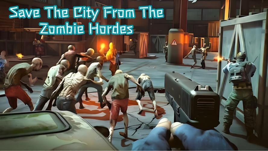 Zombie Apocalypse-Dead City captura de pantalla 
