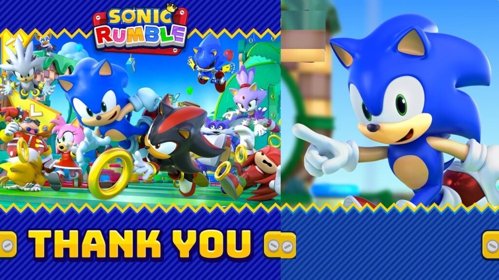 การเปิดตัวก่อนการเปิดตัวของ Sonic Rumble