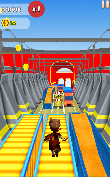 Run Subway Ninja Mod экрана 2