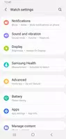 Screenshot Galaxy Wearable (Samsung Gear) 4