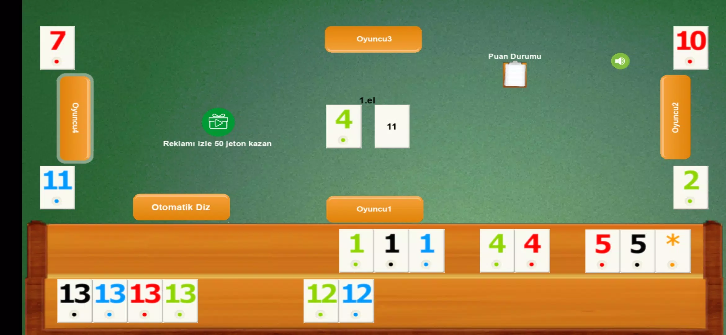 İnternetsiz Okey Screenshot 3