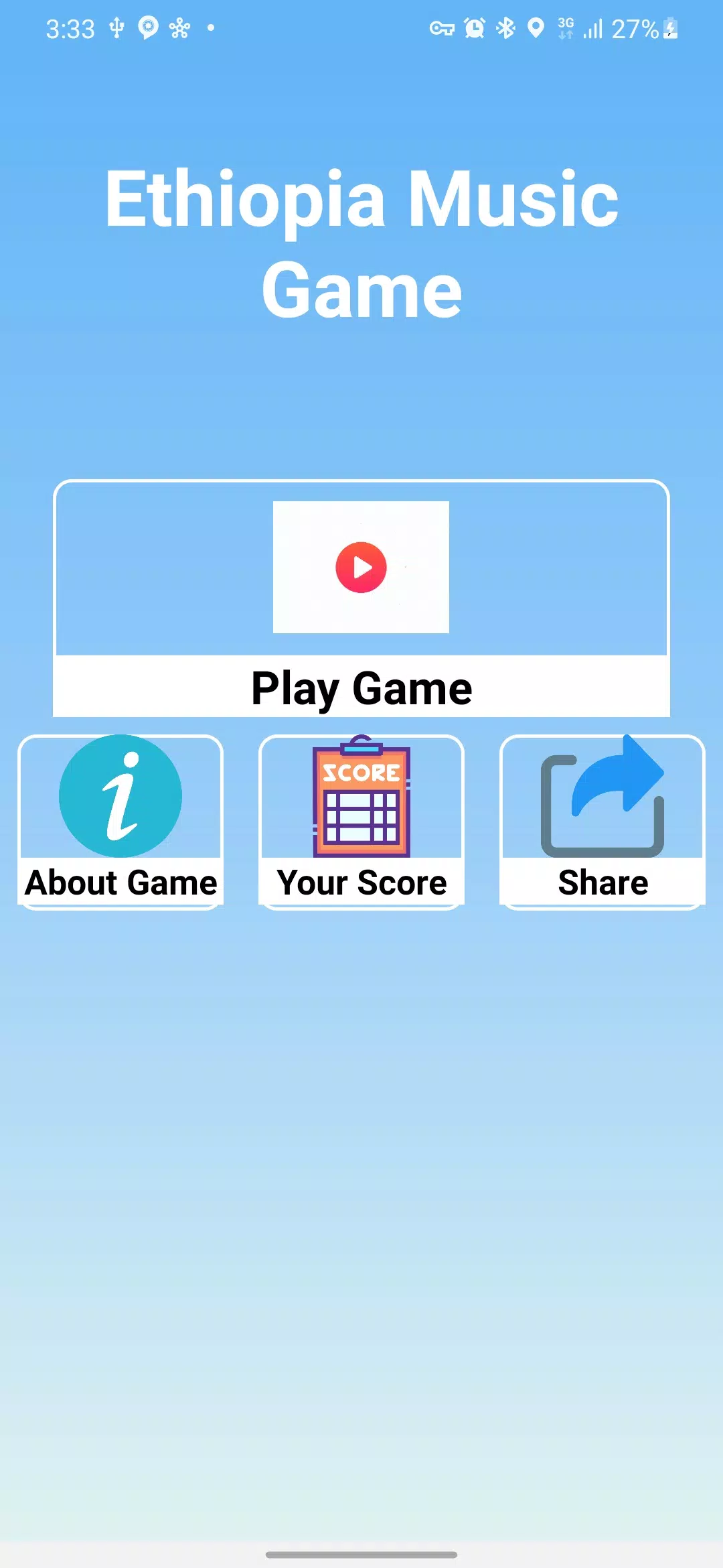 Ethio Music Game Challenge ekran görüntüsü 2
