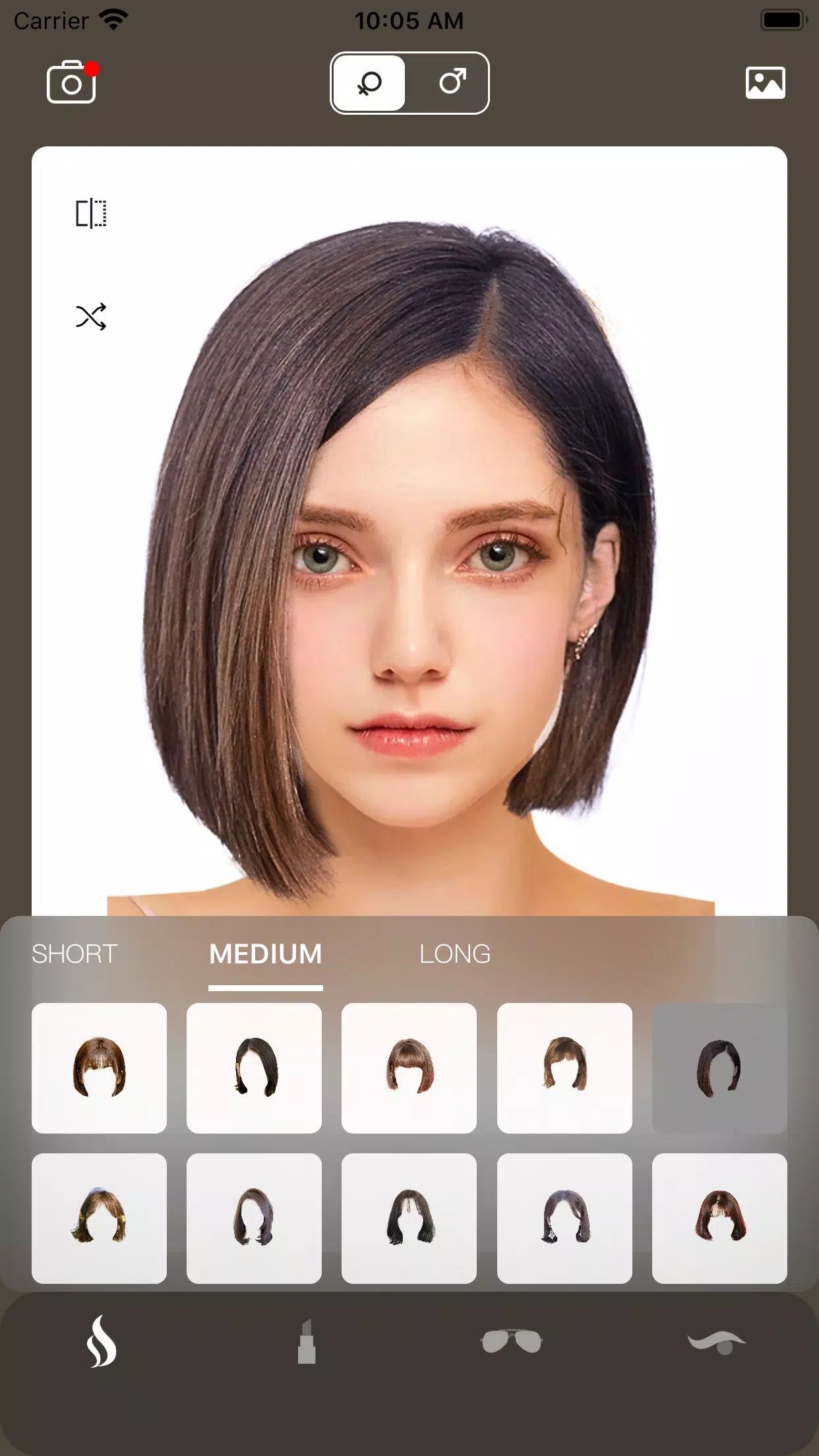 AI Hairstyle Try On・Bangs・Wigs应用截图第2张