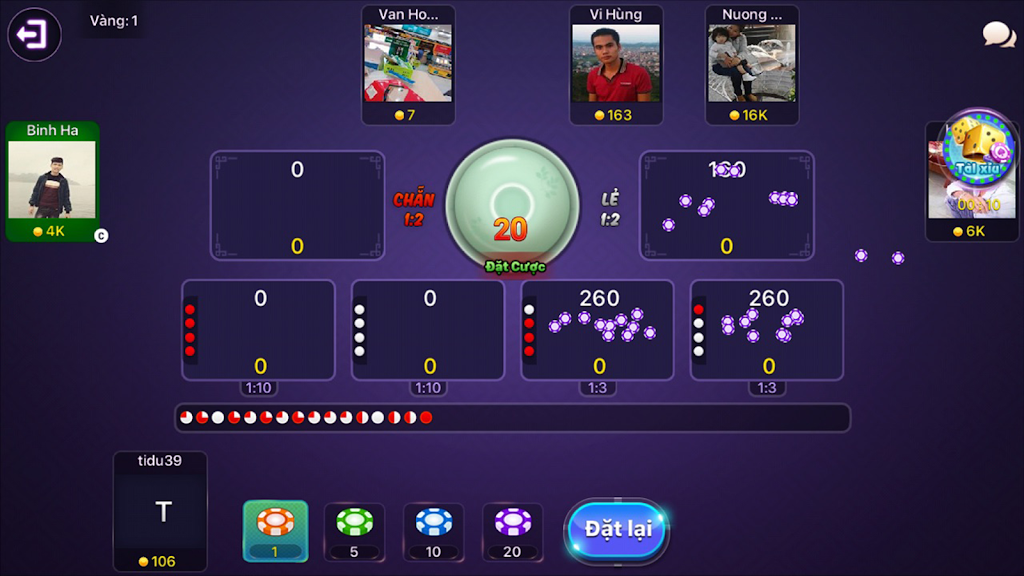 GAME BAI DOI THUONG - DANH BAI XANH CHIN captura de pantalla 