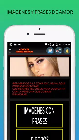 Screenshot Conocer mujer madura soltera 4