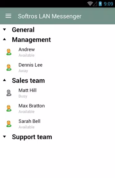 Screenshot Softros LAN Messenger 1