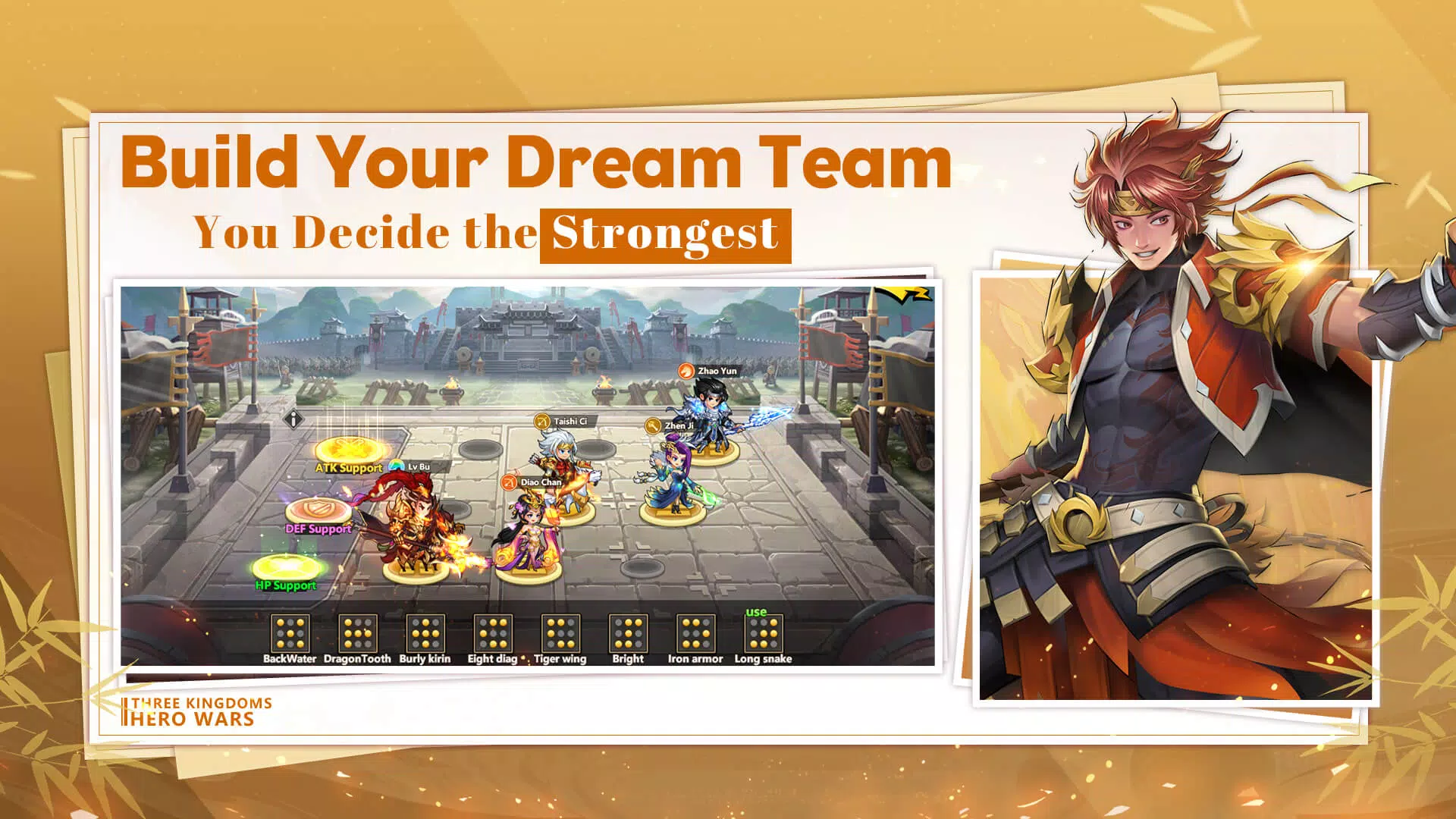 Three Kingdoms: Hero Wars captura de pantalla 