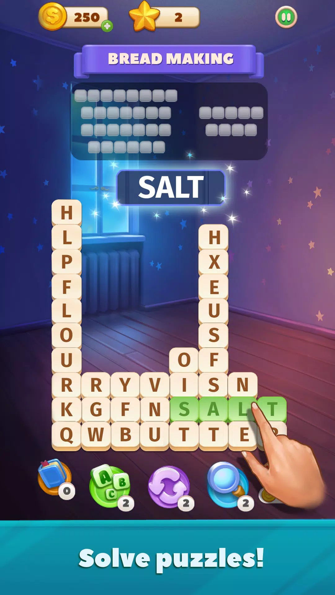 Word Scramble - Family Tales Screenshot 1