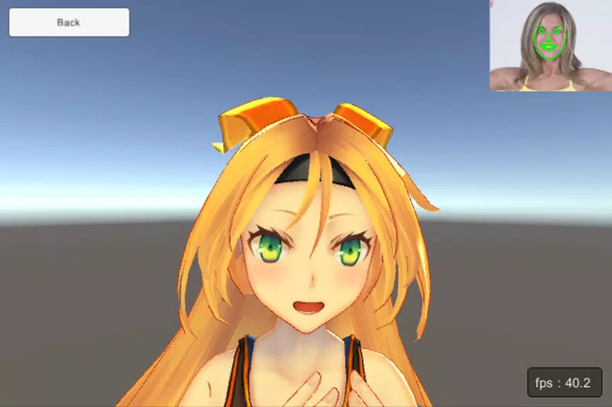 CV VTuber Example экрана 1