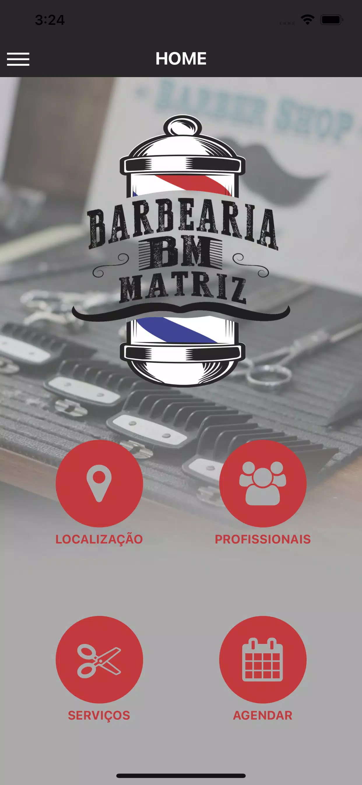 Barbearia Matriz Screenshot 1