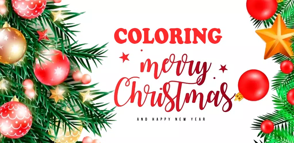 Christmas - Coloring by Number ảnh chụp màn hình 1