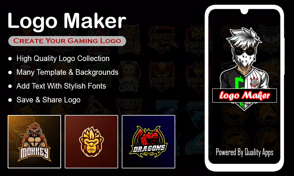 FF Logo Maker - Gaming Esport应用截图第1张