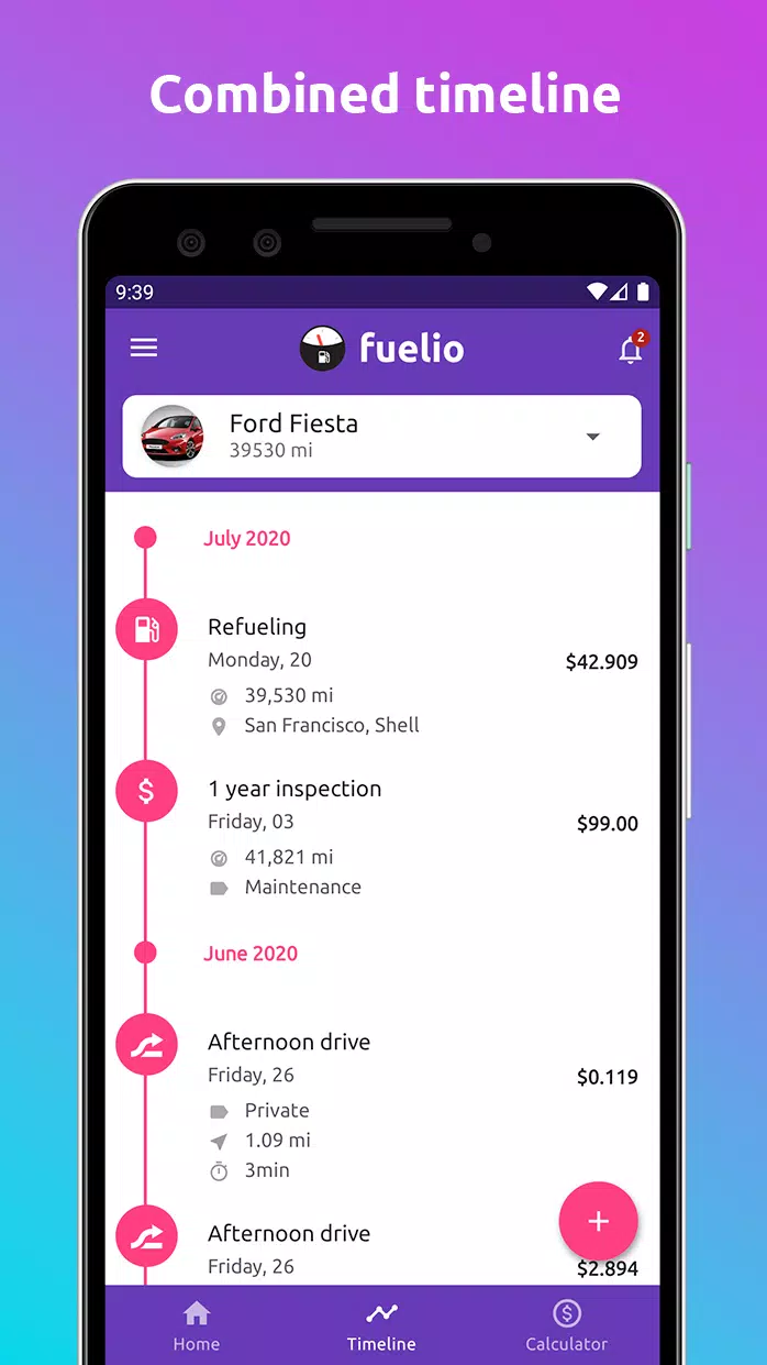 Screenshot Fuelio 2