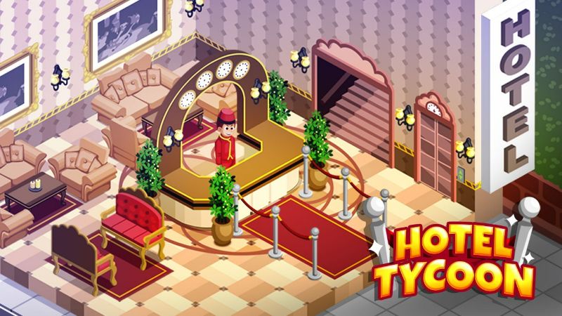 Hotel Tycoon Empire: Idle game ဖန်သားပြင်ဓာတ်ပုံ 1