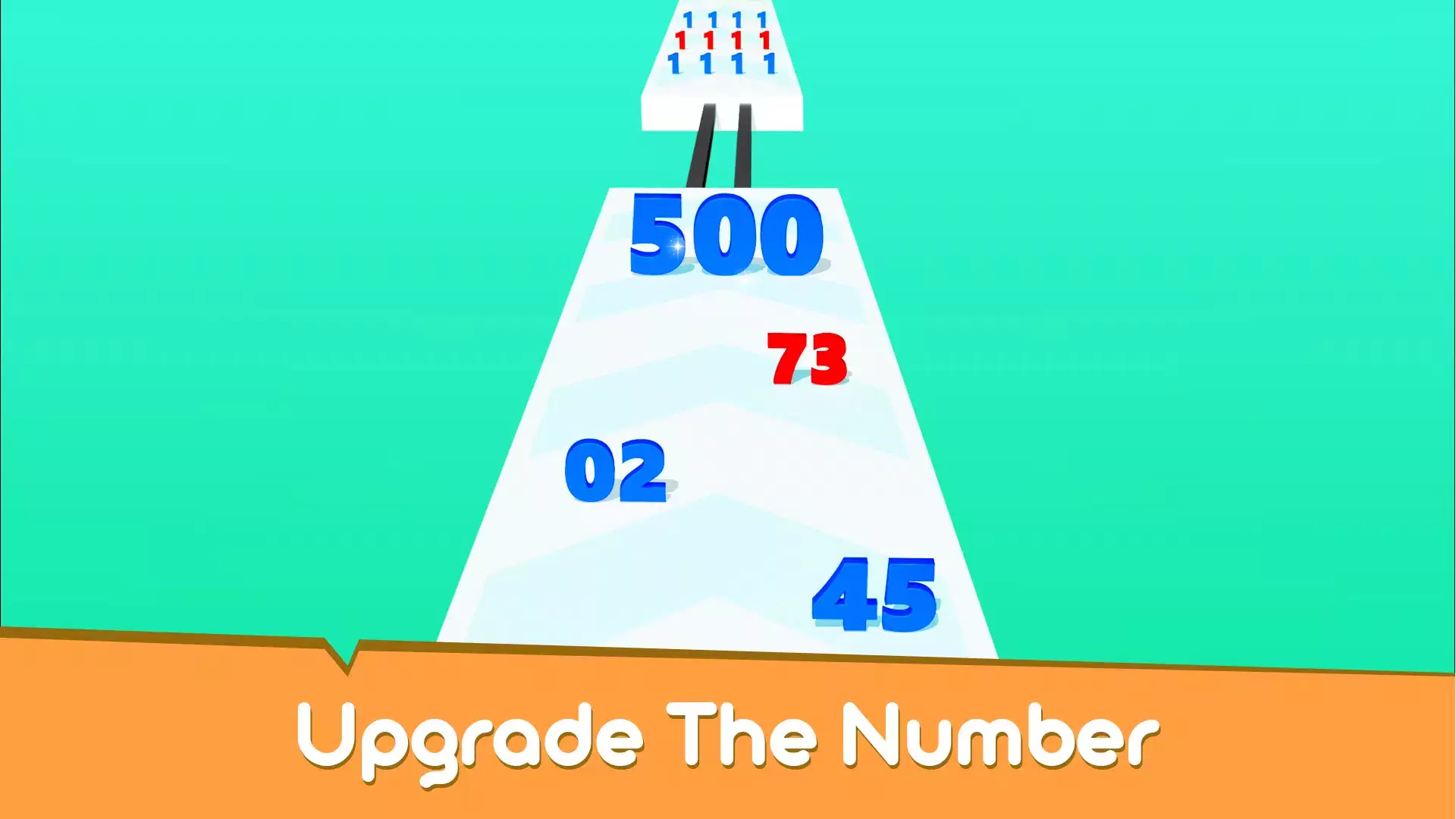 Run & Merge Numbers Game ဖန်သားပြင်ဓာတ်ပုံ 3