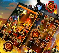 Lord Shiva Launcher Theme ဖန်သားပြင်ဓာတ်ပုံ 4