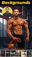 Six pack abs editor for Men captura de pantalla 