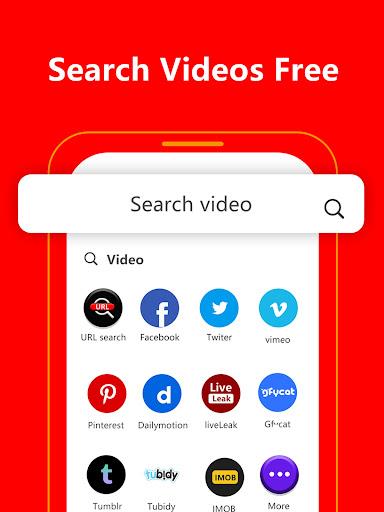 VideoDownloader&music download স্ক্রিনশট 1