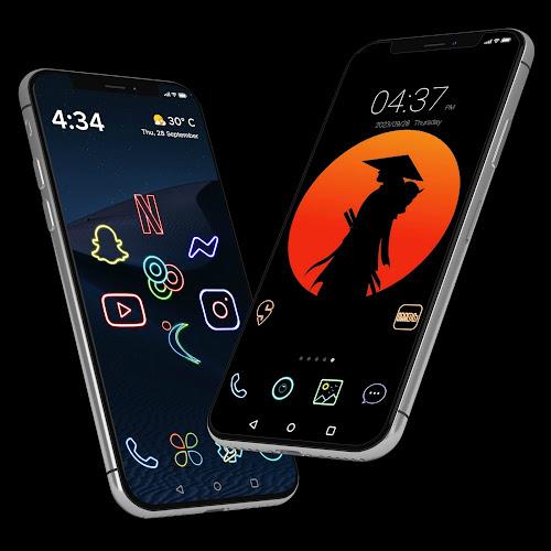 Neon Icon Pack ekran görüntüsü 4