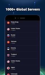 CloakVPN: Unlimited Secure VPN экрана 3