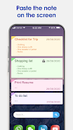 Notes - Color Notepad स्क्रीनशॉट 2