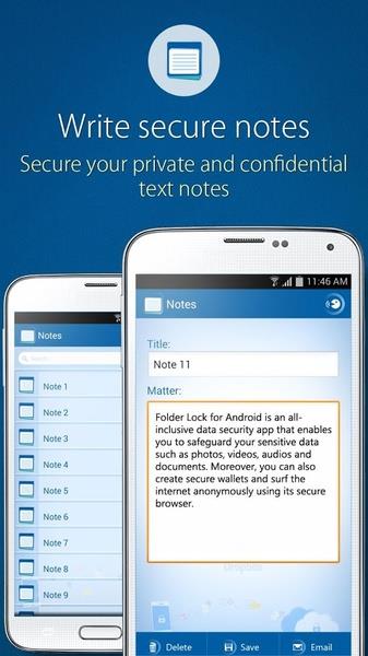 Folder Lock स्क्रीनशॉट 2