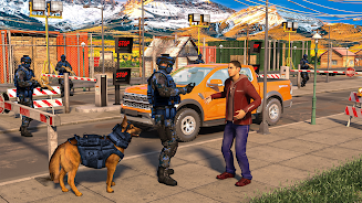 Border Patrol Police Game 2023 স্ক্রিনশট 1