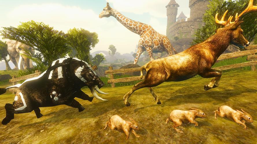 Boar King Life Simulator captura de pantalla 