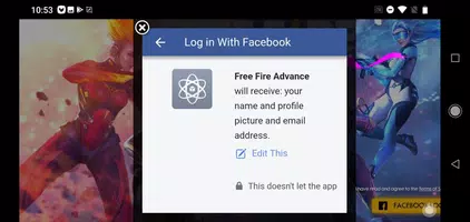 Free Fire Advance ảnh chụp màn hình 3