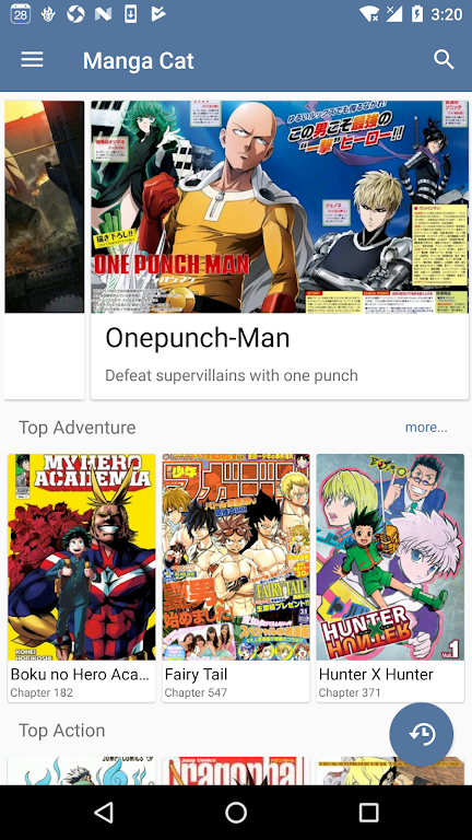 Manga Cat — Best manga & comic reader ảnh chụp màn hình 1