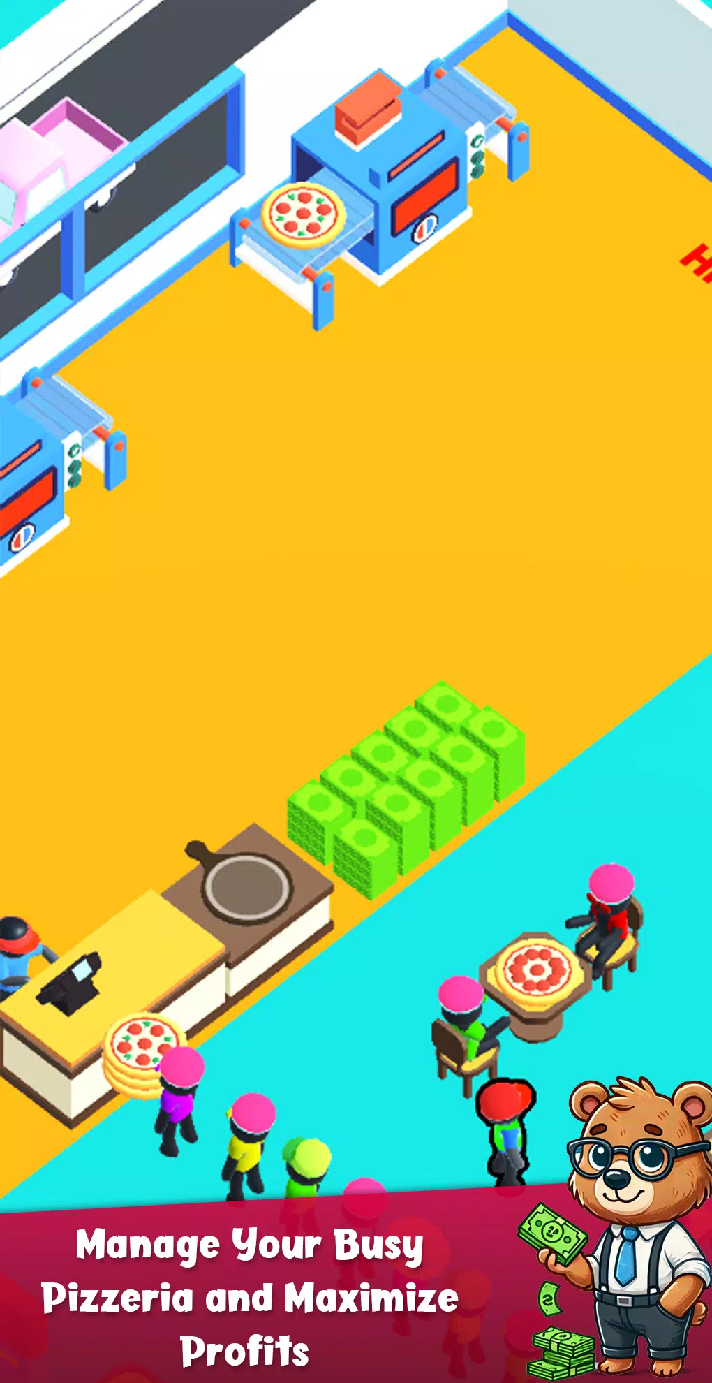 Bear Pizza Maker:Cooking Games Screenshot 3