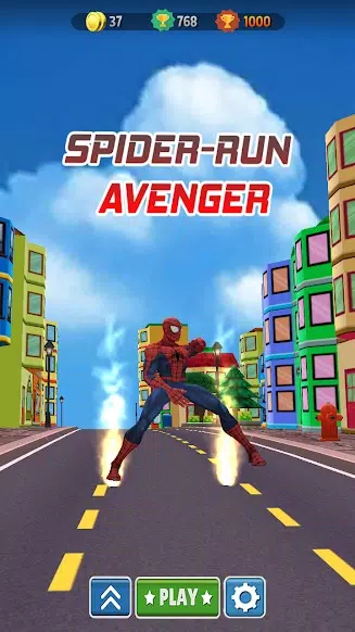 Spider Run Avenger Скриншот 1