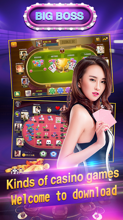 Big Boss Online-free poker app(baccarat,blackjack) Screenshot 3