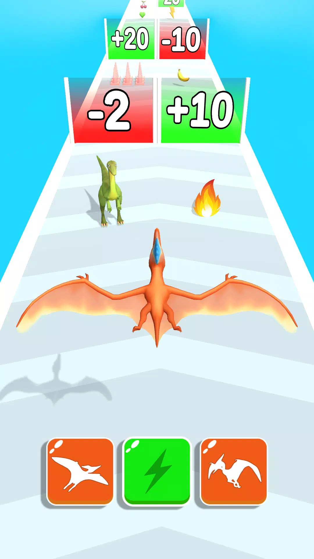 Dinosaur Run: Dino Evolution ekran görüntüsü 1