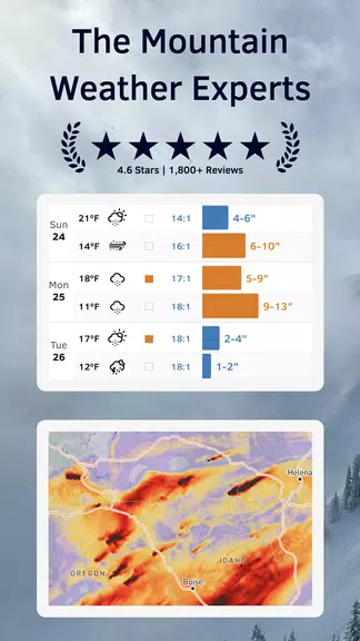 Screenshot OpenSnow: Snow Forecast 1