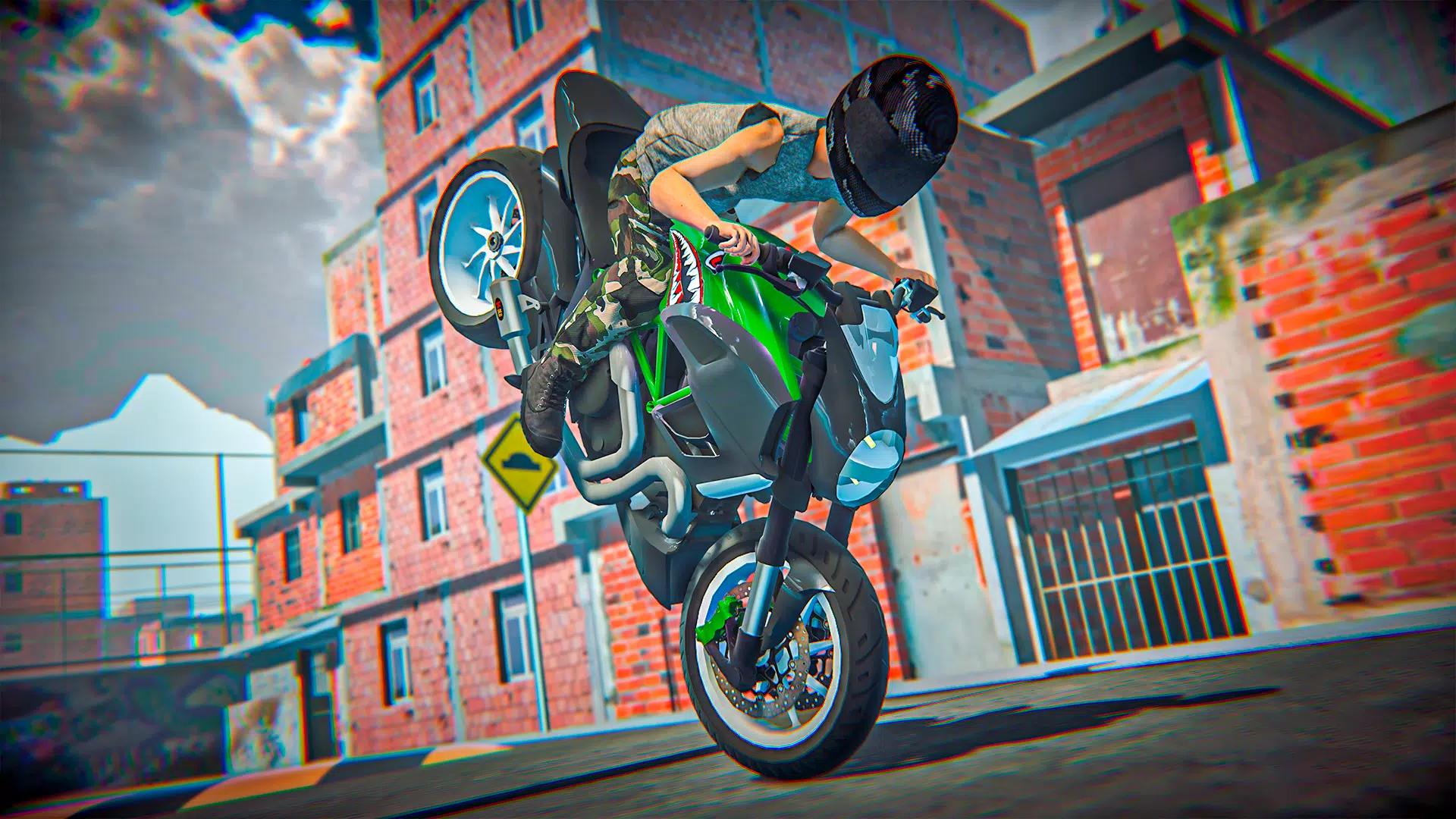 Wheelie City captura de pantalla 