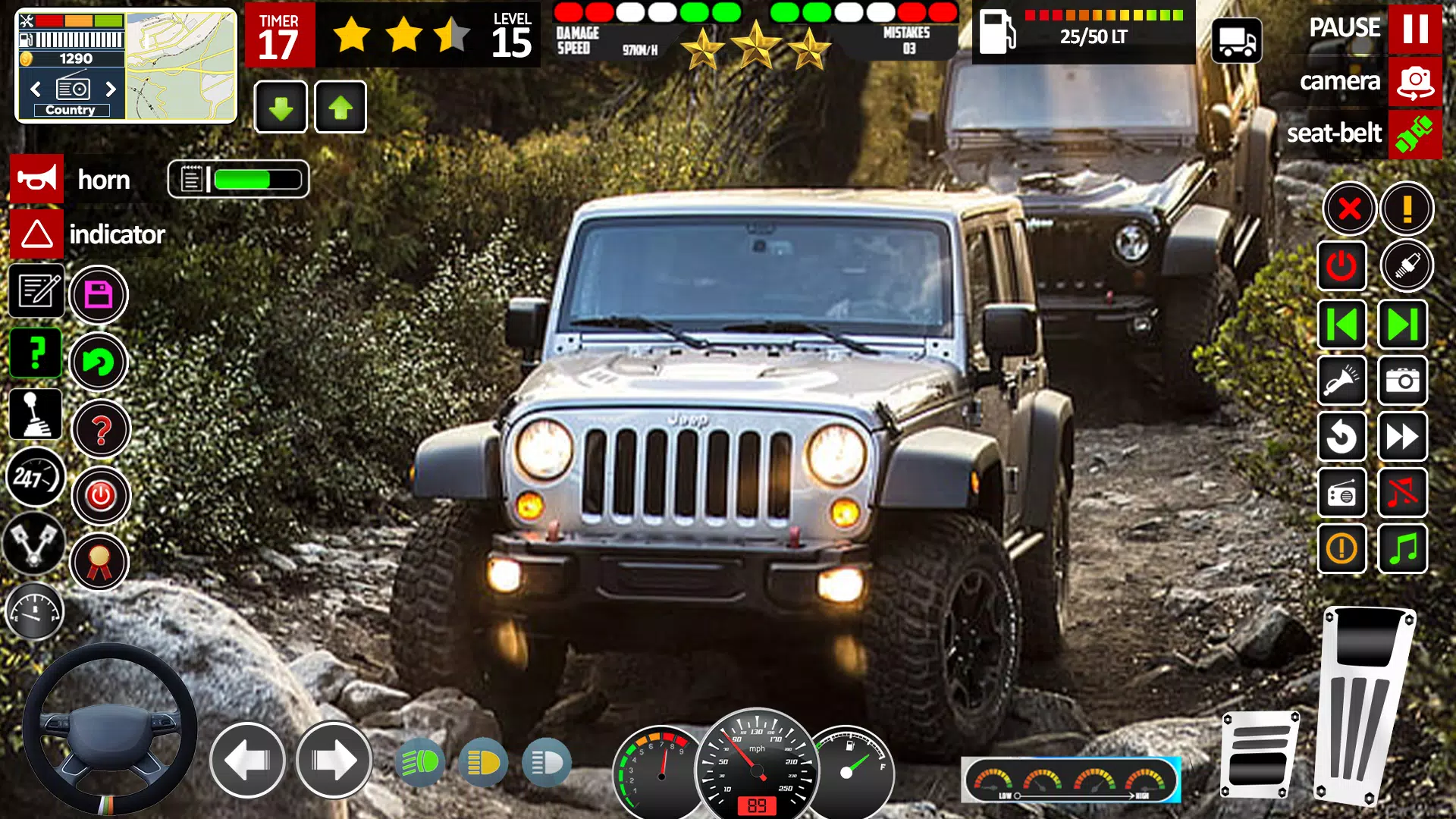 Jeep Driving Game 3d Simulator ekran görüntüsü 2