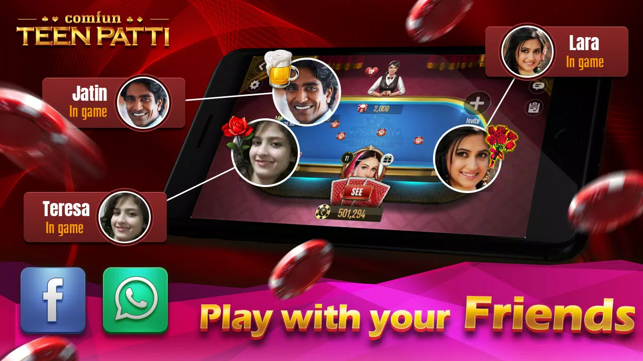 Teen Patti Comfun Card Online স্ক্রিনশট 1