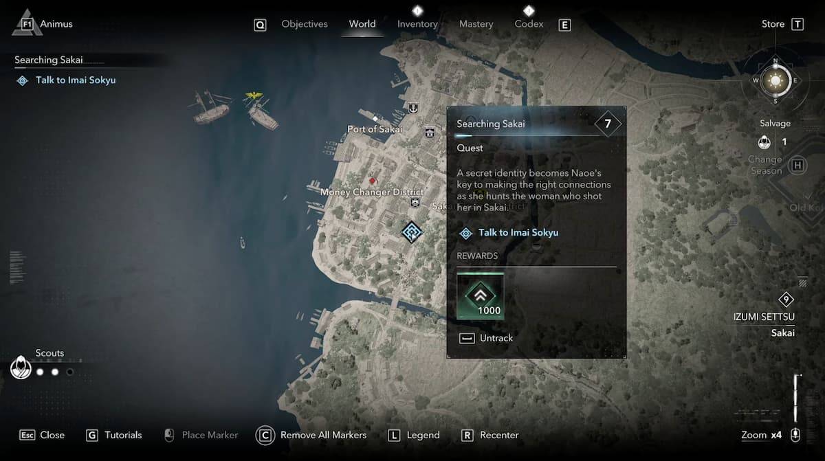 Assassin's Creed Shadows'ta Imai Sokyu