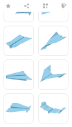 Origami Flying Paper Airplanes экрана 1