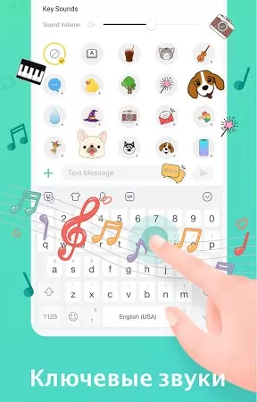 Facemoji Emoji KeyboardDIY Emoji Keyboard Theme ekran görüntüsü 3