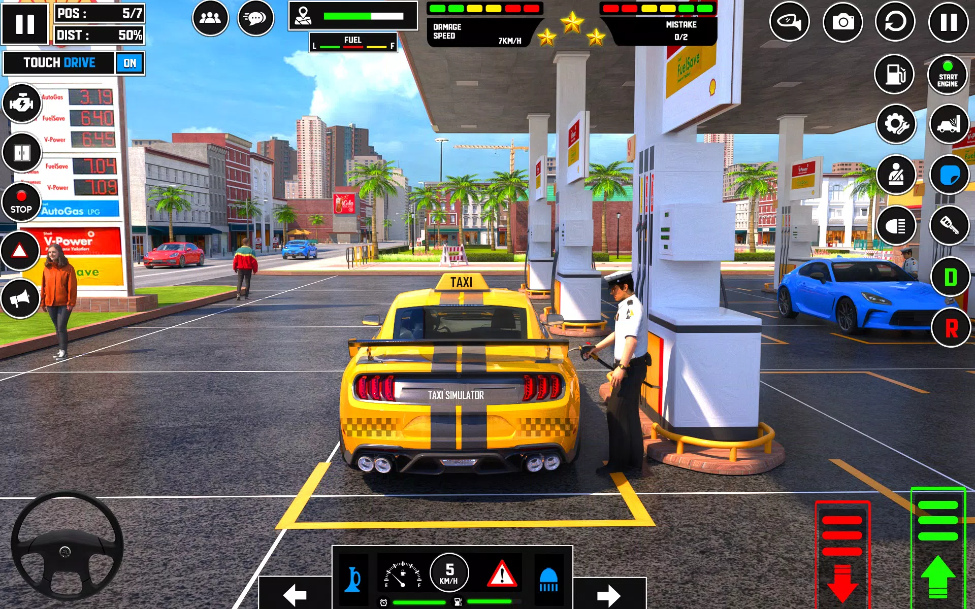 US Taxi Game 2024 Taksi Driver captura de pantalla 