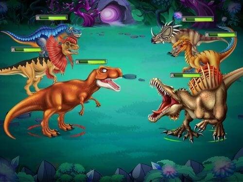 Dino Battle ảnh chụp màn hình 3