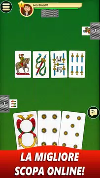 Scopa Online - Gioco di Carte স্ক্রিনশট 1